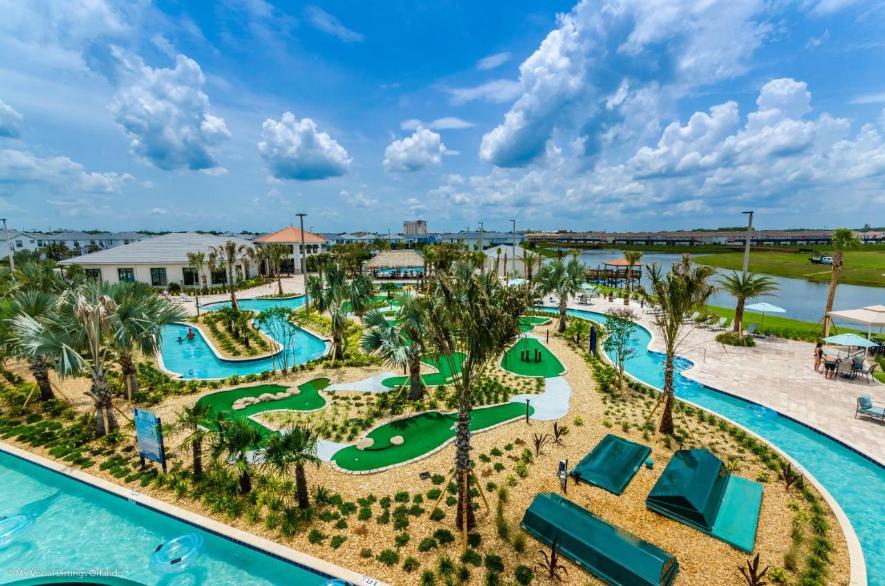 Modern Townhome Wprivate Pool Free Water Park Кіссіммі Екстер'єр фото