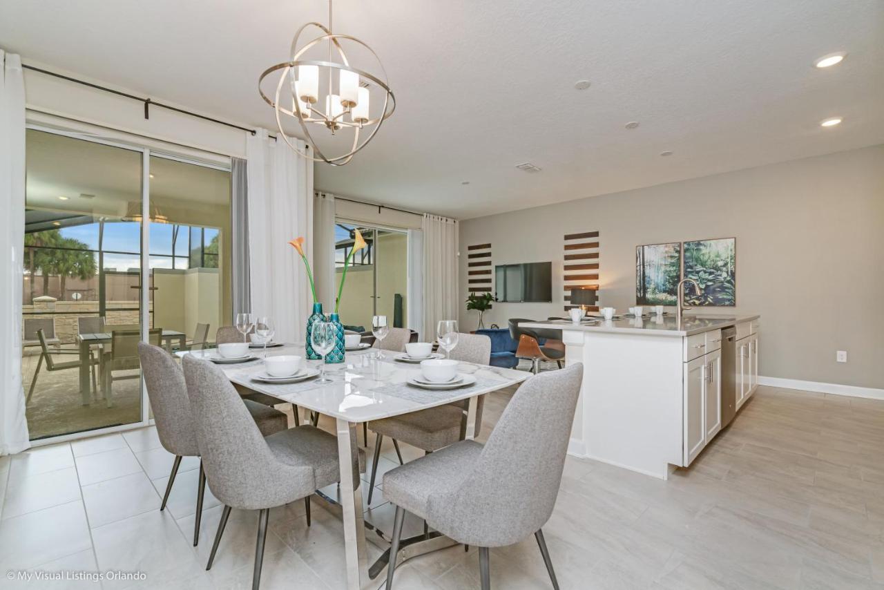 Modern Townhome Wprivate Pool Free Water Park Кіссіммі Екстер'єр фото